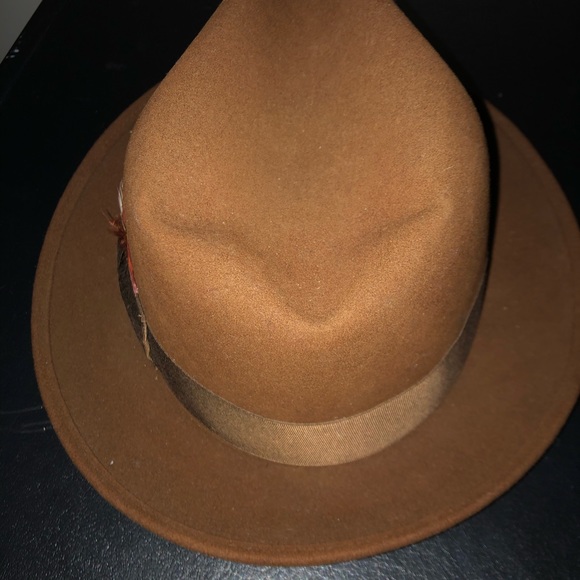 Mallory by Steson Fedora hat with feather - Picture 3 of 5